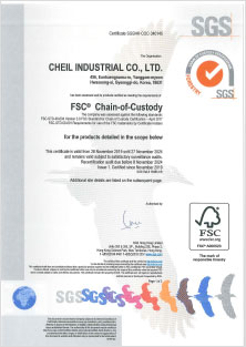 FSC® 인증서
